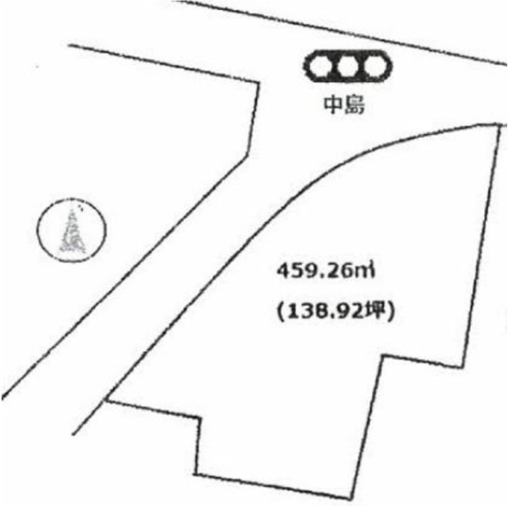 【区画図】 | 洲本市物部  多目的土地物件