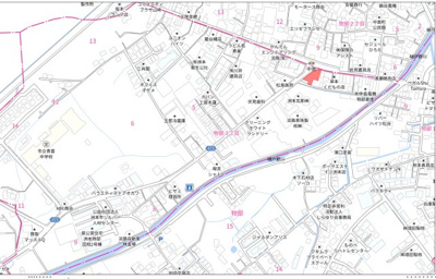 【地図】 | 洲本市物部  多目的土地物件
