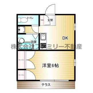 【間取り】 | グラスヒル平潟A