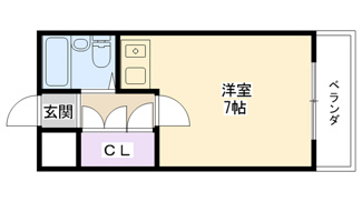 【間取り】 | ユニテソリステ鳴尾