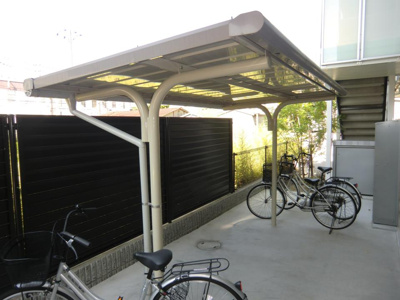 【その他共用部分】 | レオネクストＳＵＣＲＥ | 屋根付駐輪場