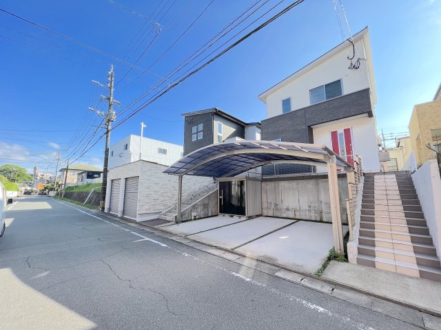 筑紫野市原田の前面道路含む現地写真
