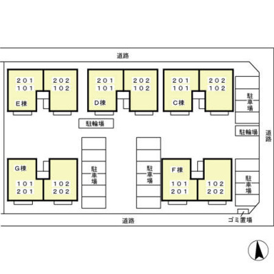 【区画図】 | パレアージュC