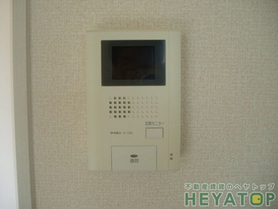 【セキュリティ】 | 伊勝町貸家（伊勝町１丁目69） | 不意の訪問もモニター付きドアホンで安心確認