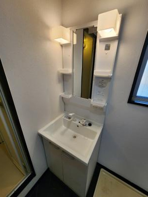 コーポラス花園の洗面所