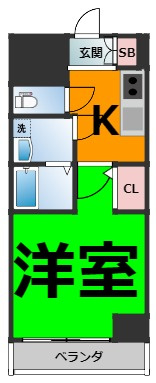仲介手数料0円！！エスリード金山プルミエの間取り