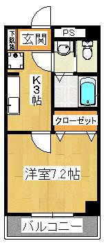 PALAZZO　VIVACE（パラッツォヴィヴァーチェ）の間取り