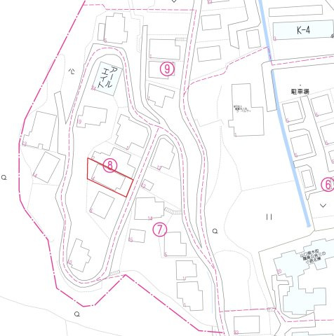 木町　売土地①の土地図