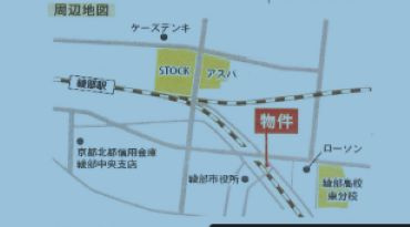 【地図】 | 綾部市若松町分譲地