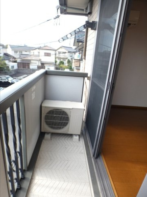 【バルコニー】 | カーサエスペランザ A棟 | バルコニー付きです