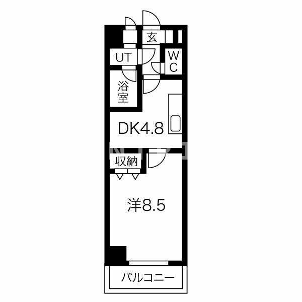 ウェークフォレストブロンドの間取り