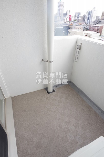 パルティール黒川本通りのバルコニー