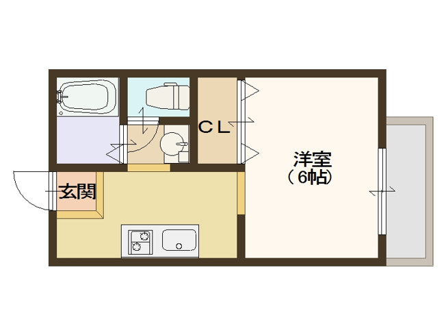 【間取り】 | サングリーン住之江