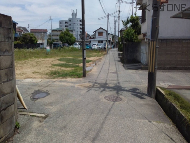 【前面道路含む現地写真】 | 姫路市西八代町／売土地