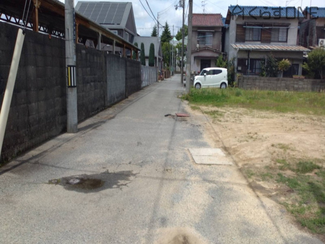 【前面道路含む現地写真】 | 姫路市西八代町／売土地