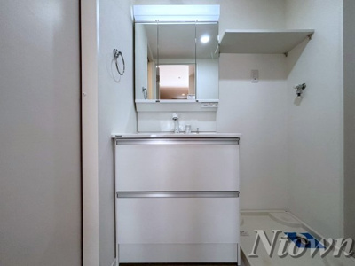 【独立洗面台】 | グレイスサコウ | 広い洗面スペース