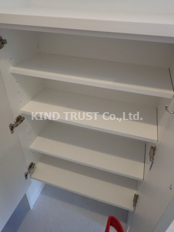 コンフォート滝川公園の収納|ちょっとした収納スペースも充実しています