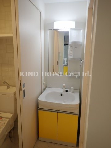 コンフォート滝川公園の洗面所|忙しい朝には欠かせない洗面所です