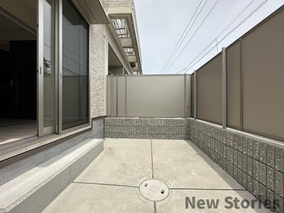 【庭】 | ユニバーサルテラスY | お庭が付いています