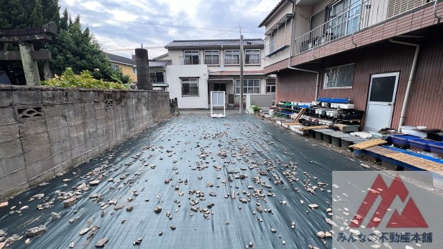 久留米市大石町の売地の外観