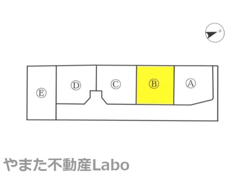 Lifestyle Gardenたじり西の区画図