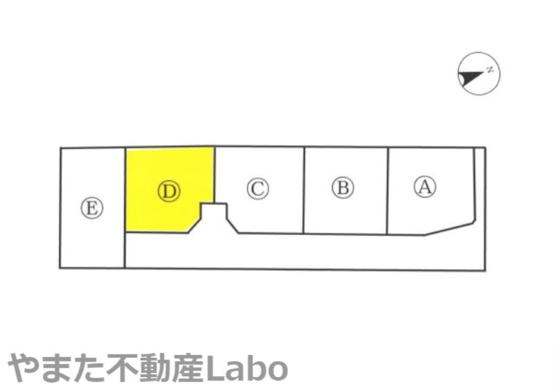 Lifestyle Gardenたじり西の区画図