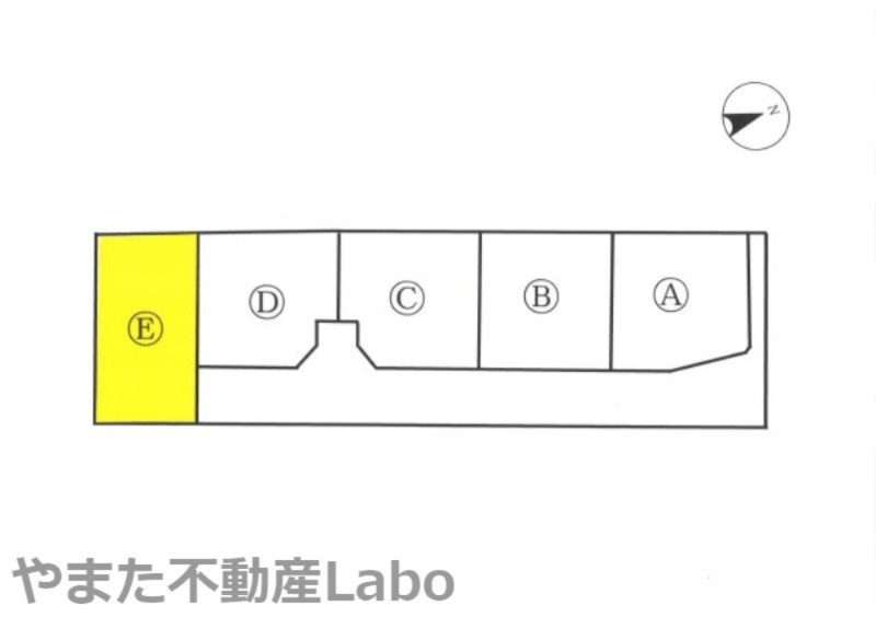 Lifestyle Gardenたじり西の区画図