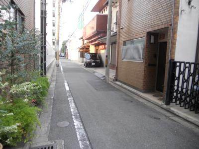 京の五条グリーンハウスの周辺|前面道路