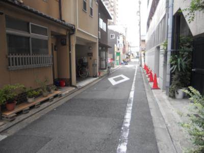 京の五条グリーンハウスの地図|前面道路