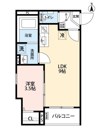 【間取り】 | パロス瓢箪山ラドスール