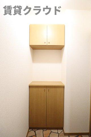 パレアージュCの収納|収納豊富です