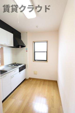 パレアージュCのキッチン|きれいなキッチンです