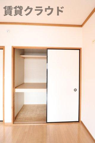 パレアージュCの収納|大きなスペースがあり、収納には困りません