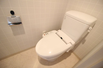 【トイレ】 | クレイドル西田辺 | ウォシュレット付トイレ