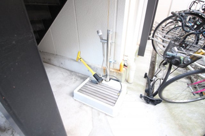 【その他共用部分】 | クレイドル西田辺 | ペット足洗い場