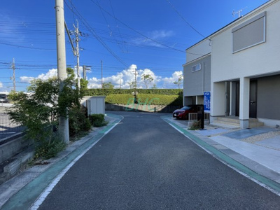 【前面道路含む現地写真】 | 草津市木川町　2期3号地
