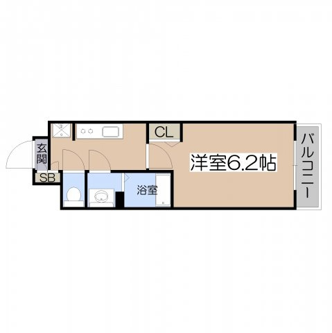 【間取り】 | スプランディッド天王寺DUE