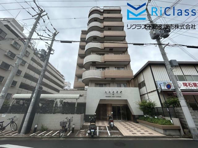 ワコーレルシード上沢の外観|落ち着いた雰囲気の外観です