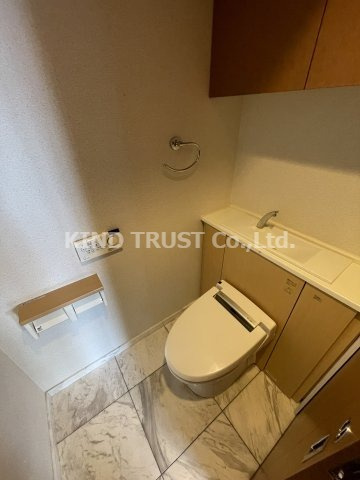 リーガル梅田Ⅱのトイレ|ゆったりとした空間のトイレです