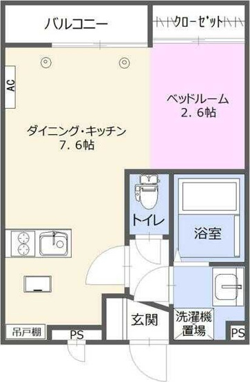【間取り】 | ブランミュール八幡山