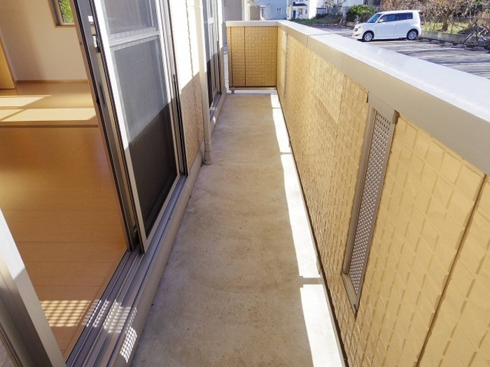 エスポワール Ａのバルコニー|バルコニー