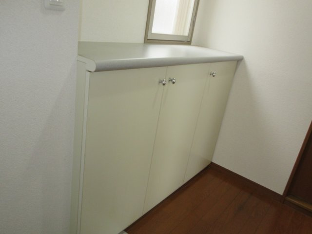 アルファイーストの玄関|別部屋同タイプ
