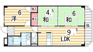 【間取り】 | コーポ小林
