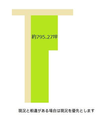 岩出市中島　土地の土地図