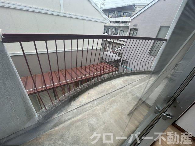 オリエントハイツのバルコニー