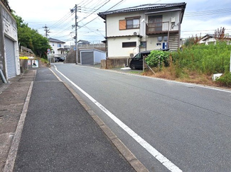 【前面道路含む現地写真】