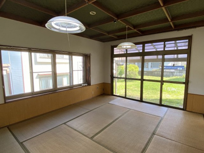 【和室】 | 岡谷市川岸上３丁目 中古住宅③ | １階和室８帖