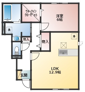 【間取り】 | メゾン・プルメトウス02
