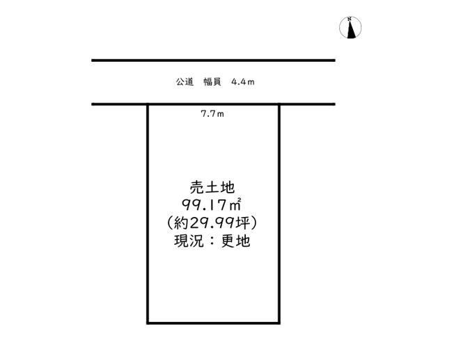 【土地図】 | 姫路市網干区浜田／売土地
