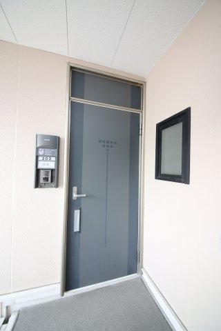 サンライフ伴野Bの玄関